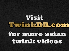 Asian medic gets ass licked and fucked by a twink for cum