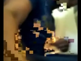 A lucky person sat next to this Asian man during the festivities.