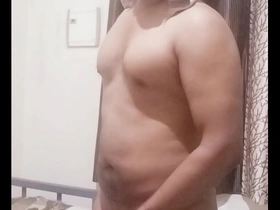 Solo play from a hot Asian beauty ends up in a facial.