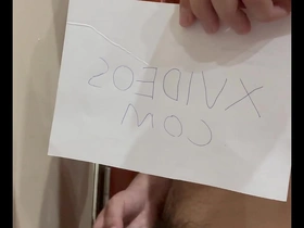 Solo girl from China, verification video.