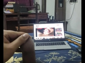 Solo performance of an Indian cam show with a happy ending