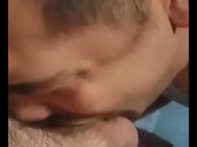 A married man getting a deep blow job