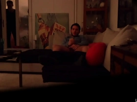 Grandfather caught me masturbating and did not reject me. Is he gay?