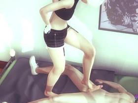 Crossdressing sissy boy gets naughty in Yaoi Femboy video