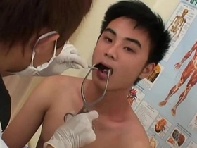 Gay Asian boys engage in kinky barebacking and cock sucking.