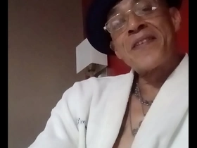 I am cumming while I am stroking my dragon cock.