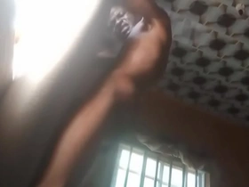 Gay masturbation and lesbian sex in a homemade porn video