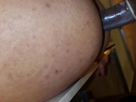 Indian gay man gets fucked hard in hotel room